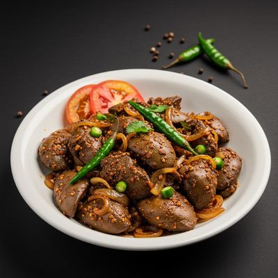 Chicken liver fry