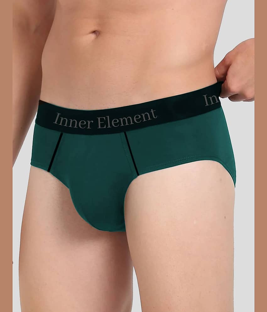 Inner Element Pack of 4 Cotton Briefs For Men's ( Multicolor ) view 2