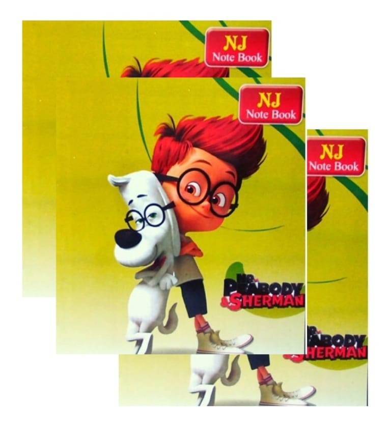 NJ NoteBook Single Line College pack of 3 view 2