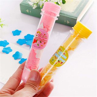 Homeeware Paper Soap Clean Soft Bath for Travel in Flower Design Tube Shape Bottle, 6- Pieces -(Multicolor) view 2