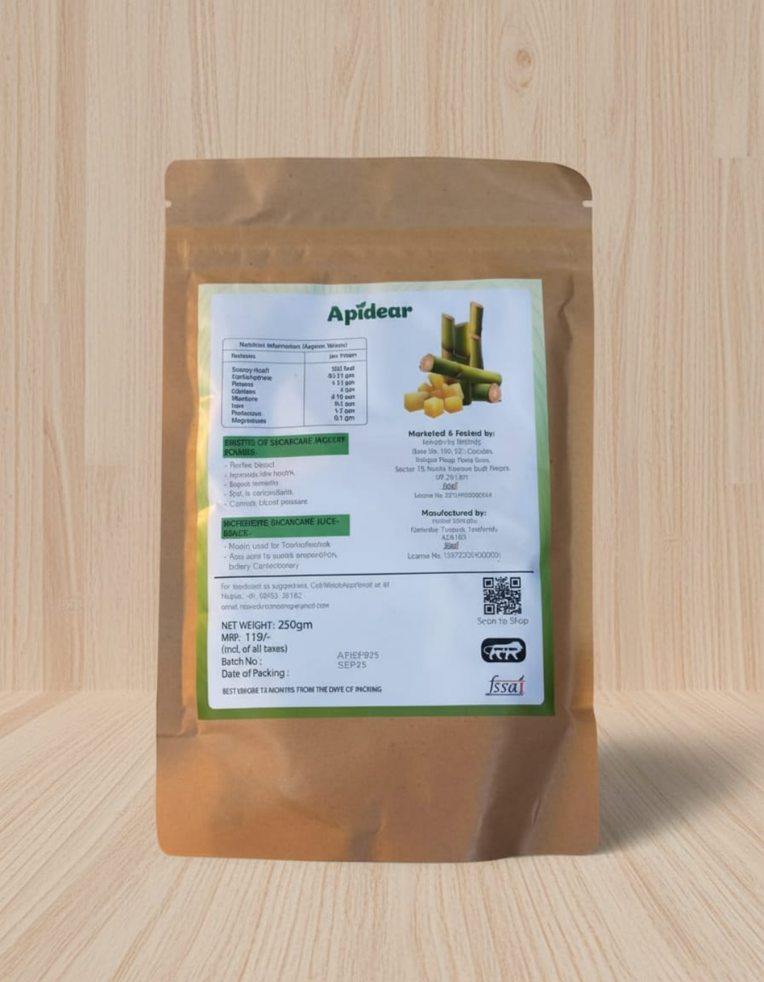 Sugarcane Jaggery Powder 250gm view 2