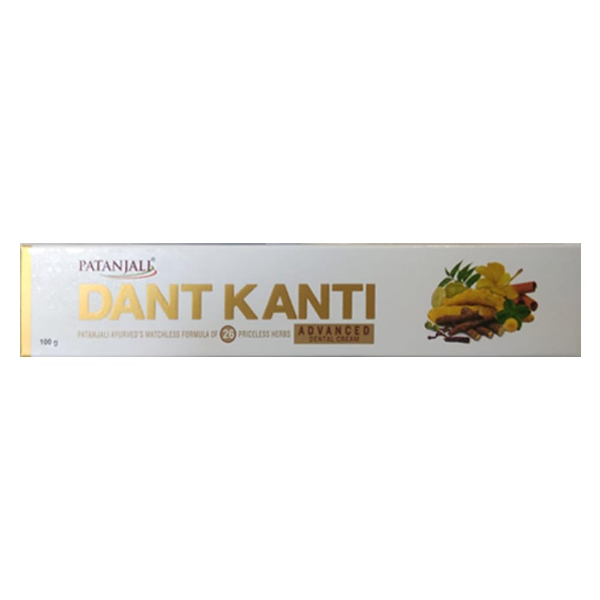 Patanjali Dant Kanti Advanced Oral Care Tooth Paste 100 Gms view 2
