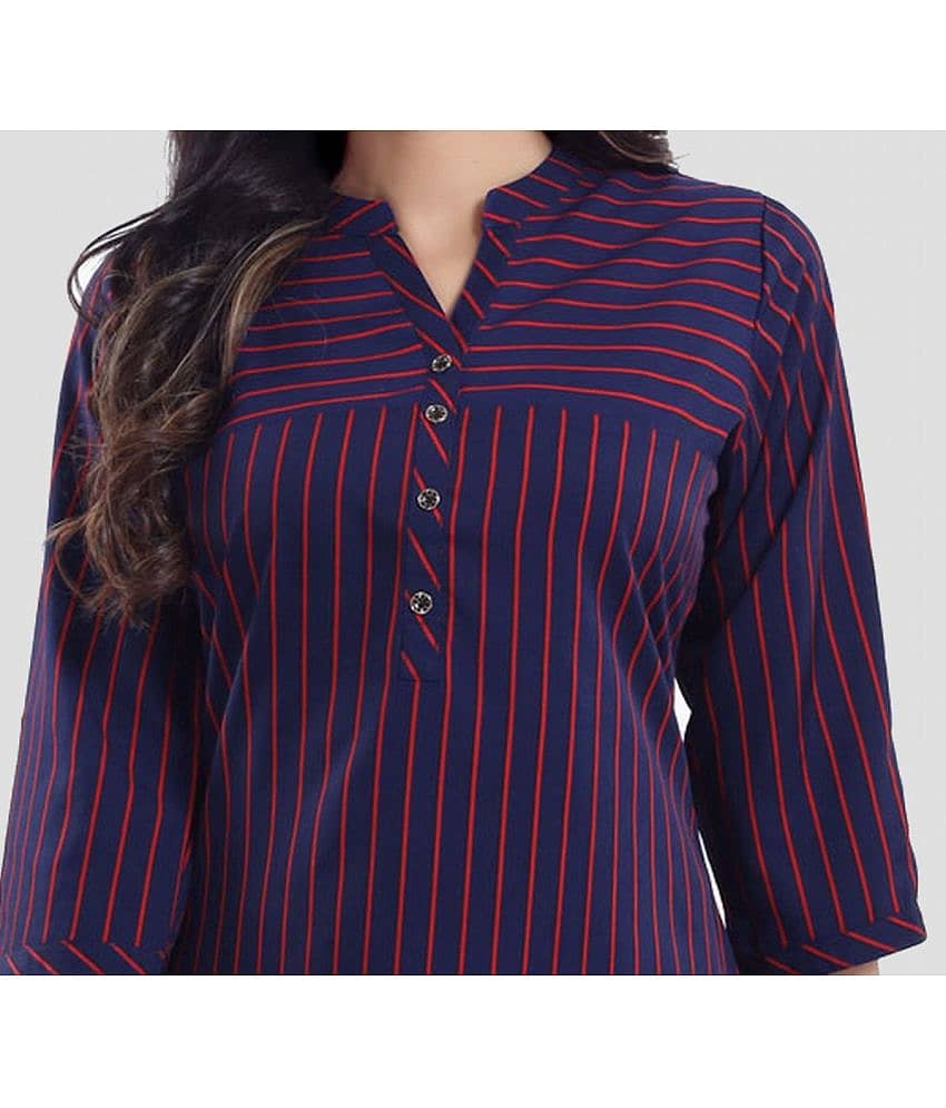 Crepe Short Kurti For Women (Pack of 1) view 2