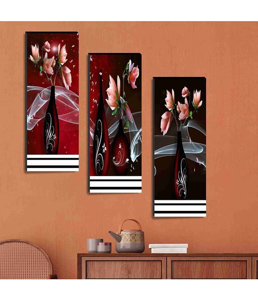 Saf - Floral Painting Without Frame view 2