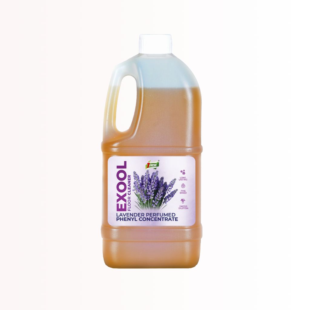 7Fresh Exool Perfumed Phenyl Concentrate Liquid 1 Ltr (MAKES 30 LITTER OF THICK WHITE PHENYL) Floor Cleaner,Pine Based,Long Lasting,Faster Dilution,Phenyl Essence