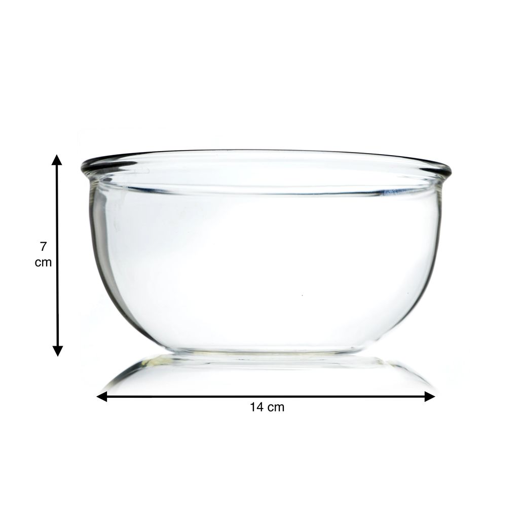 VERTIS Mixing Bowls & Cooking Bowls Clear 500 mL Flameproof view 2