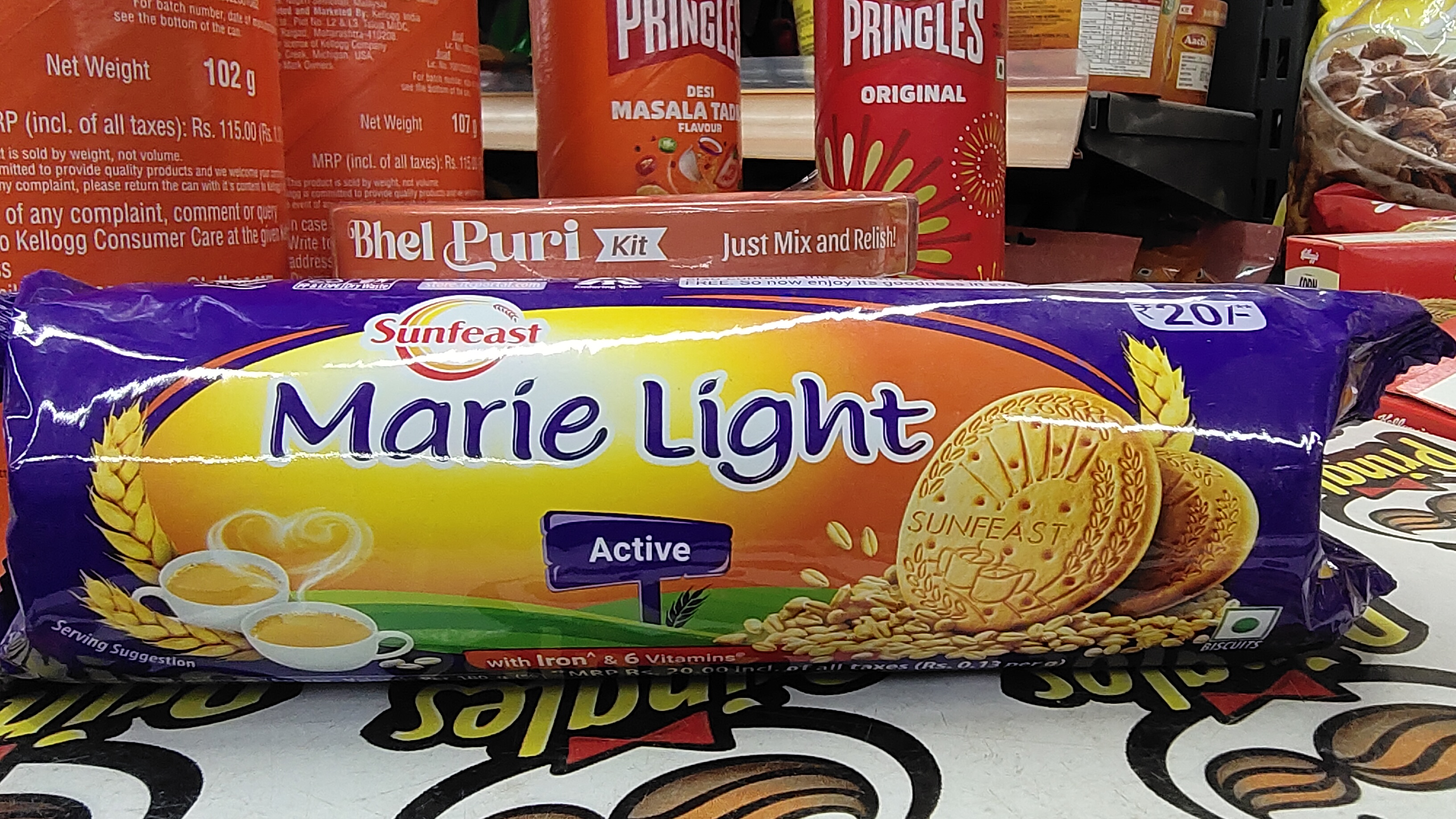 Sunfeast marie light active biscuit