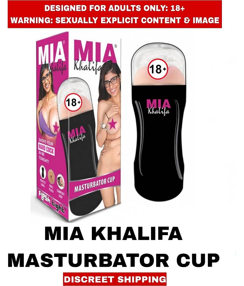 MALE ADULT SEX TOYS REAL MIA KHALIFA PUSSY FEEL MASTURBATOR CUP FLESH TIGHT For Men view 2