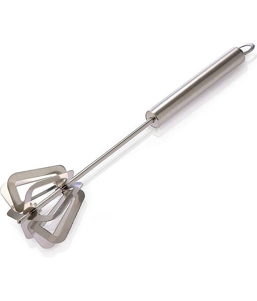 JISUN - Silver Stainless Steel Lemon Squeezer & Mathani ( Set of 2 ) view 2