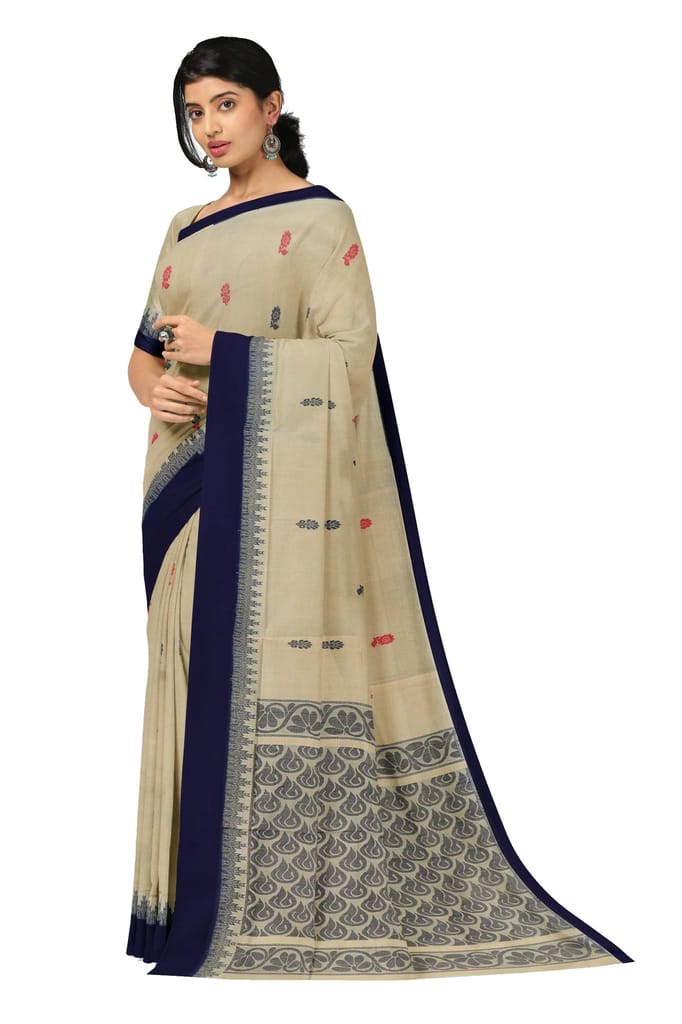 APCO Handloom (A Andhra Pradesh Govt Emporium)- Women's Traditional Pure Handloom Rajahmundry/Angara Cotton Saree | ACS0050 view 2