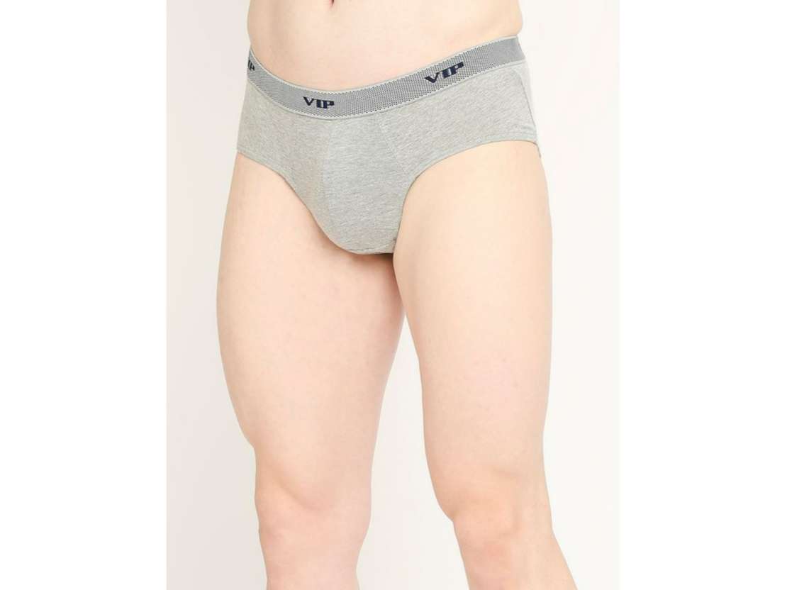 VIP Fresh Men's Cotton Briefs-Assorted Colours (Pack of 5) - 100 view 2