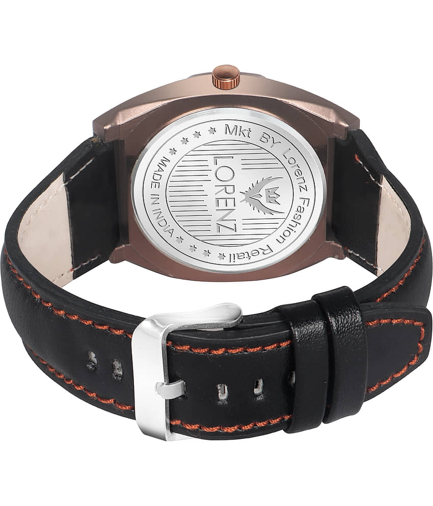 Lorenz Brown Leather Analog Men's Watch view 2