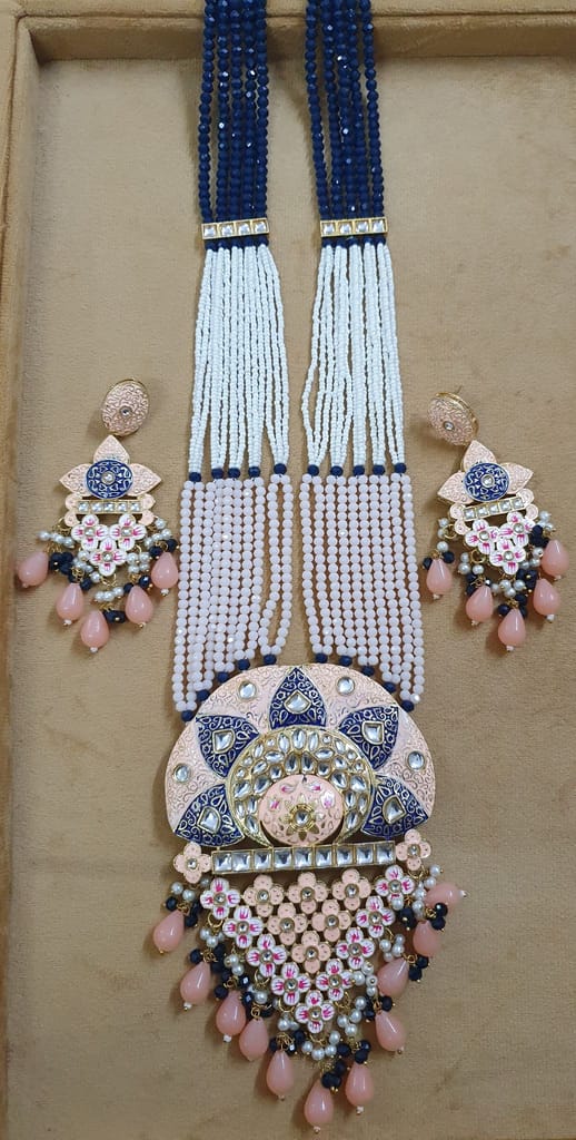 Kundan Beautiful Designer Necklace view 2