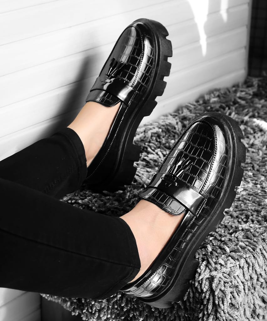 Bxxy's Faux Leather Slip-on Loafers view 2