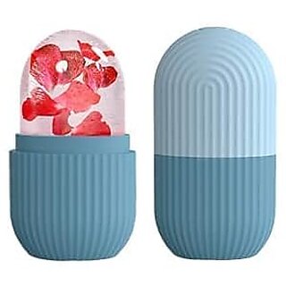 Ice Roller for Face Massager Face Ice Roller to Enhance Skin Glow Shrink and Tighten Pores Reusable Facial Ice Roller Face Ice Treatment (Multicolor) view 2