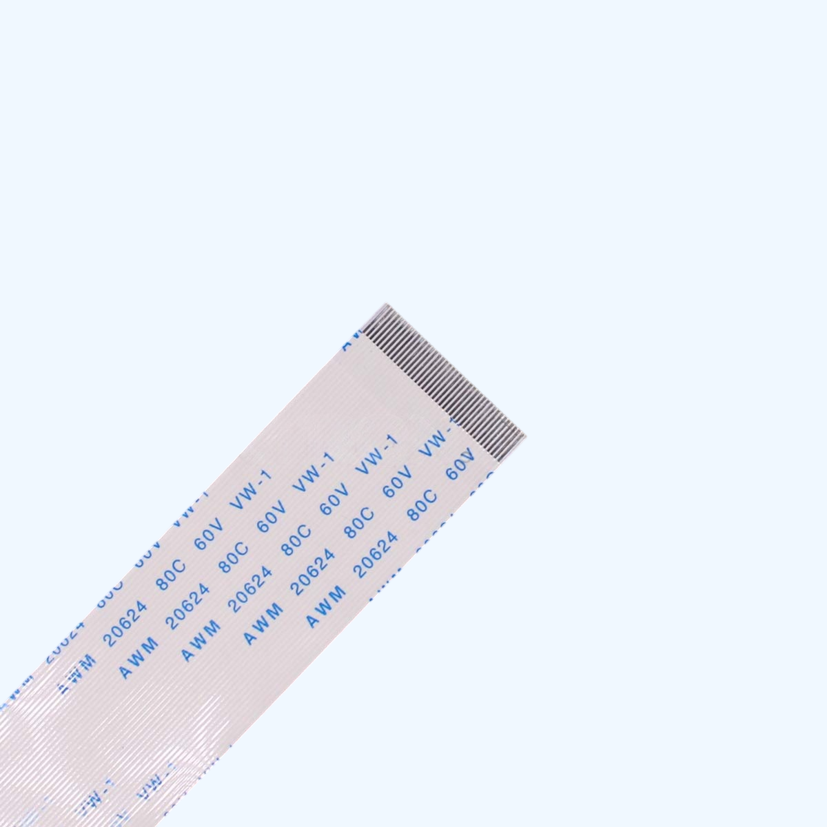 40 Pin 0.5mm Pitch 100mm Reverse Side Connection FFC Ribbon Flexible Flat Cable view 2