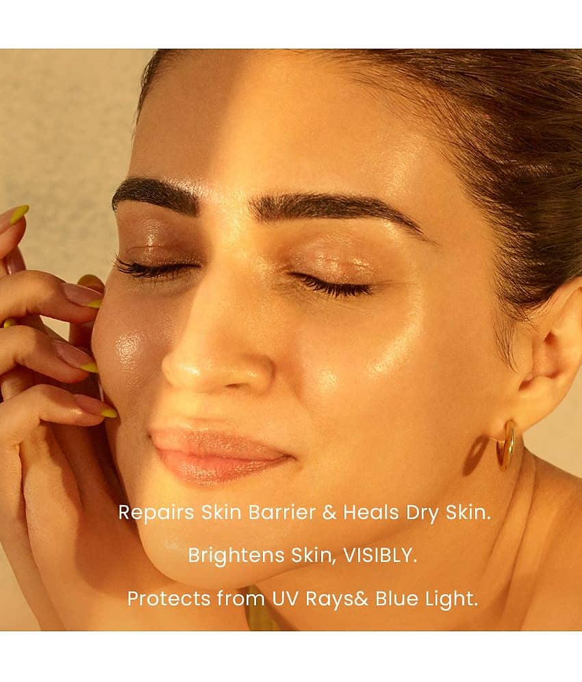 Hyphen Golden Hour Glow Serum 30ml & Barrier Care Cream 50ml & Sunscreen SPF 50+++ 50ml (Pack of 3) view 2