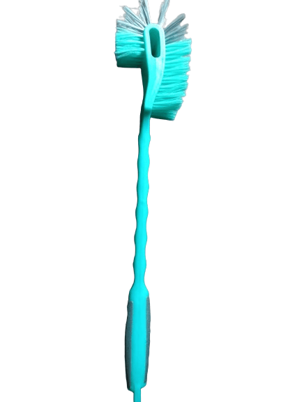 JMP BRUSH Hockey Shape Toilet Cleaner Brush for Western and Indian Pack Of 2 view 2
