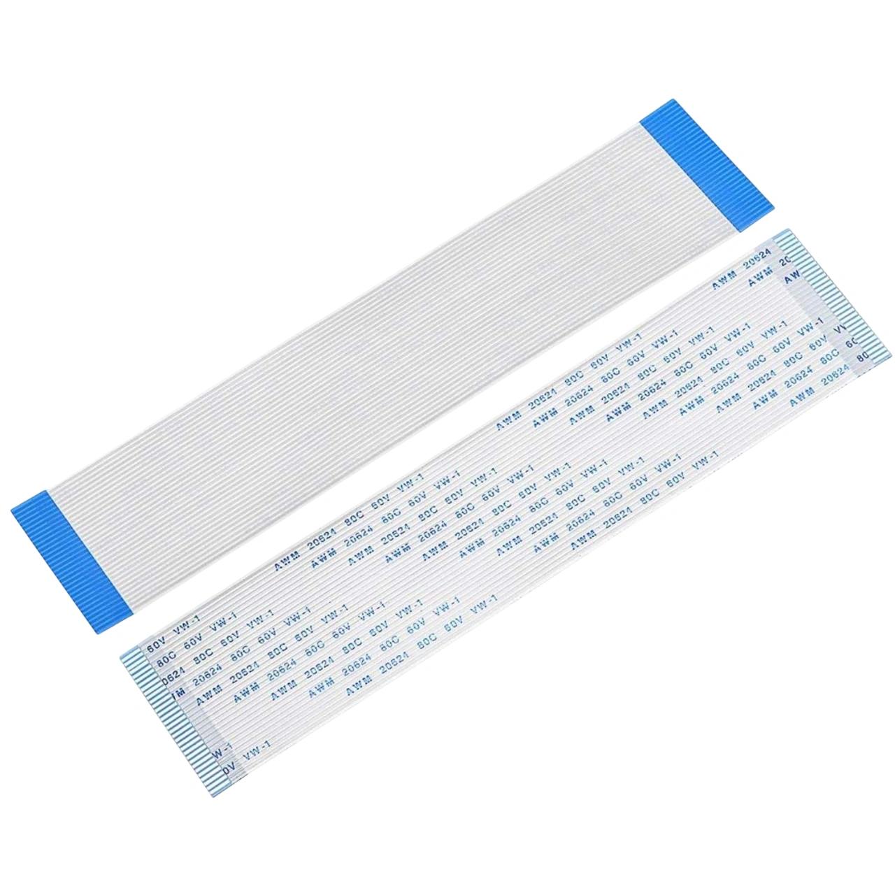 32 Pin 1mm Pitch 200mm Same Side Connection FFC Ribbon Flexible Flat Cable view 2