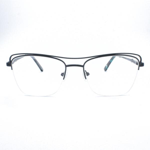 Lensoz Elite X Luxe Half Rim - Narrow - Black view 2