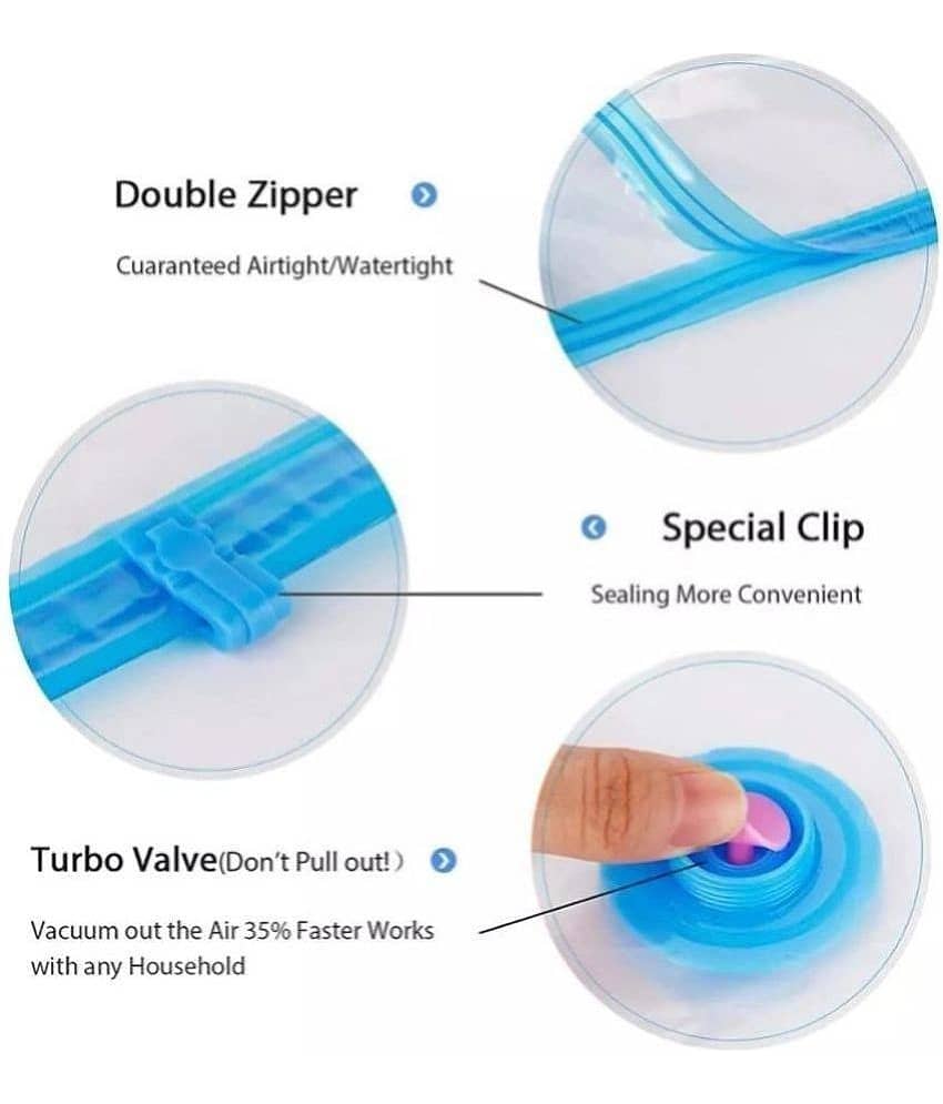 GEEO - Space Saving Bags ( Pack of 5 ) view 2
