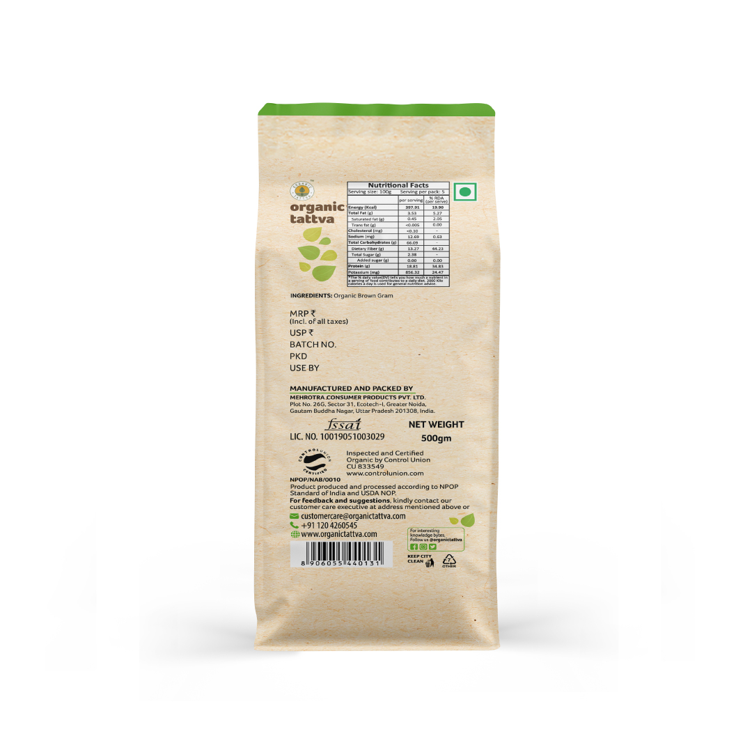 Organic Kala Chana 500g view 2