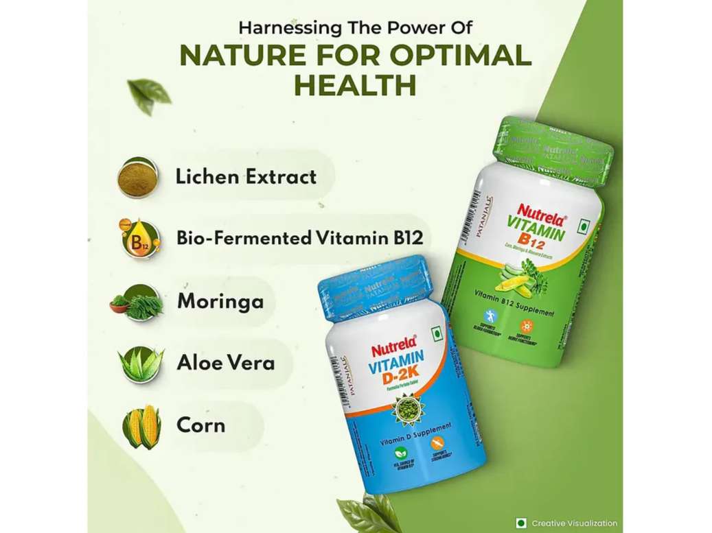 Patanjali Nutrela Vitamin D2K + B12 (Combo) view 2