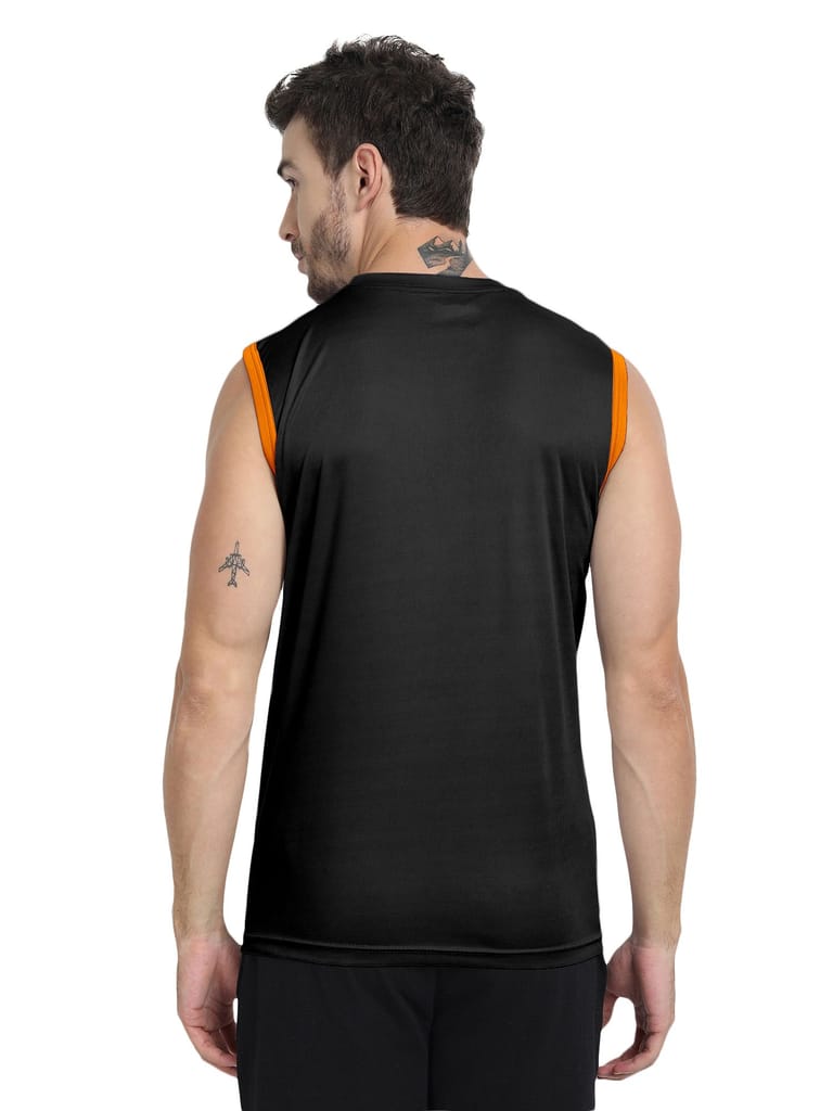 FTX Men Colorblock Round Neck Sleeveless Tshirt view 2