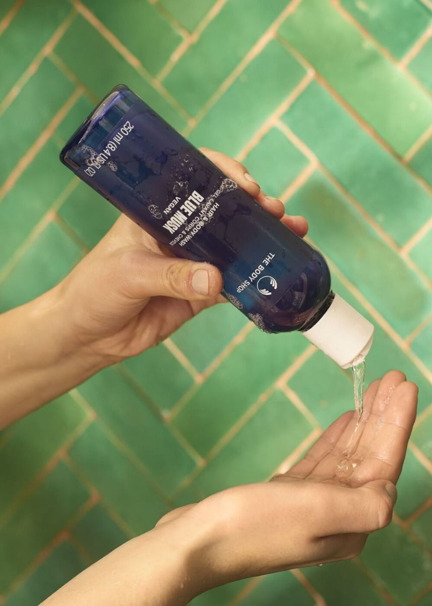 Blue Musk Hair And Body Wash-250ML view 2