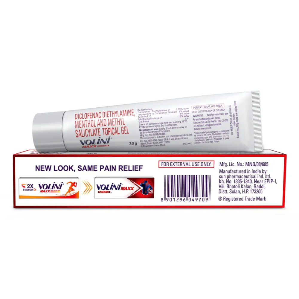 Volini Maxx Gel 30 Gms view 2