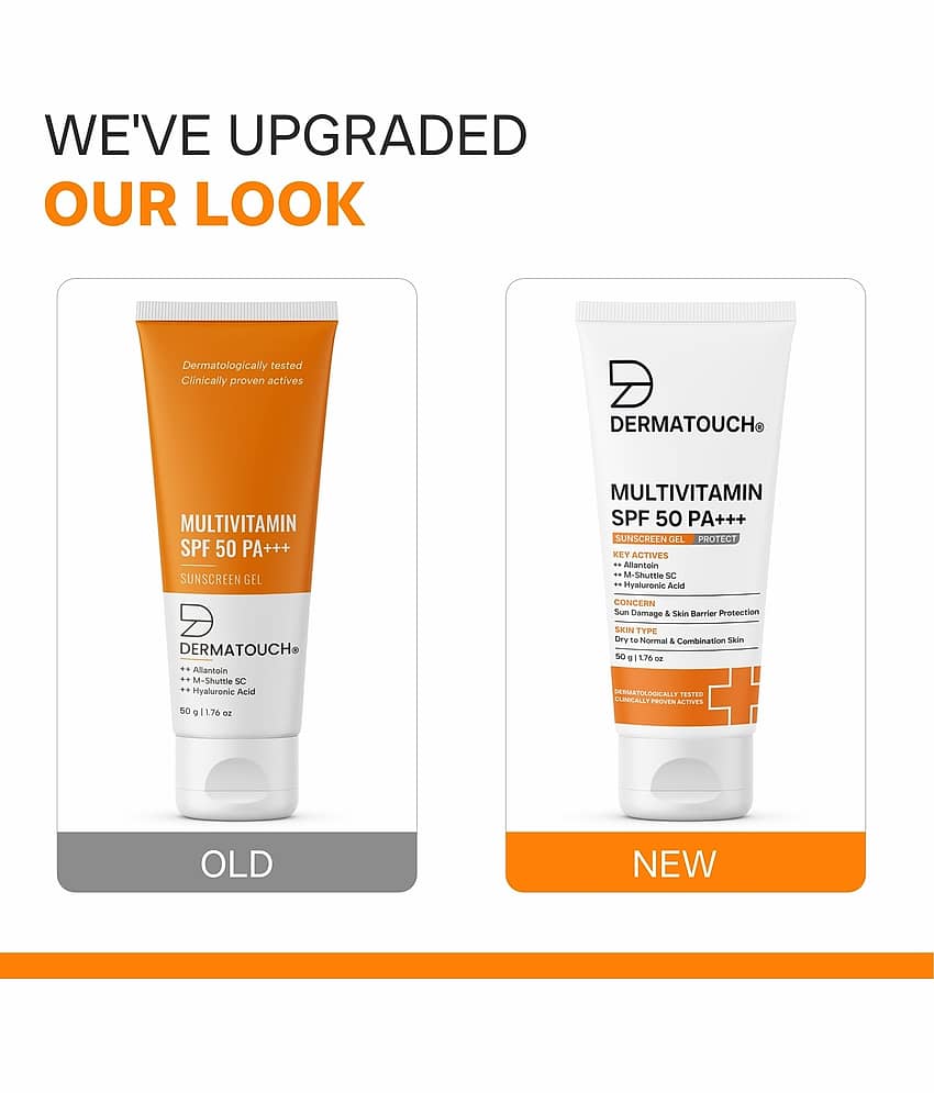 Dermatouch SPF 50 Sunscreen Cream For All Skin Type ( Pack of 1 ) view 2