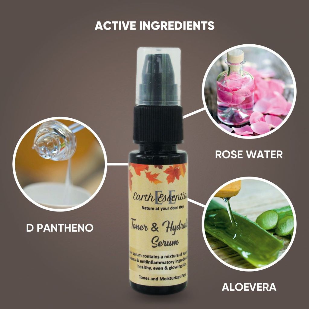 Everyday Toner Hydrating Serum with Hyaluronic acid serum pre makeup serum view 2