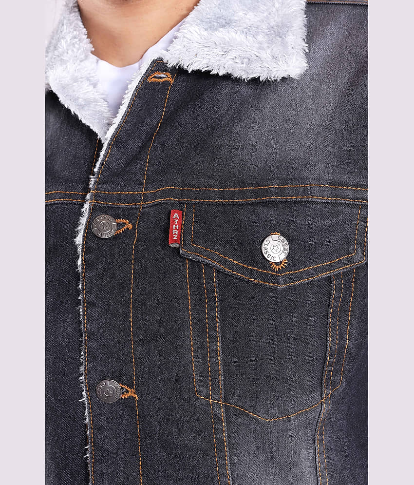 52dealz Denim Men's Denim Jacket - Navy ( Pack of 1 ) view 2
