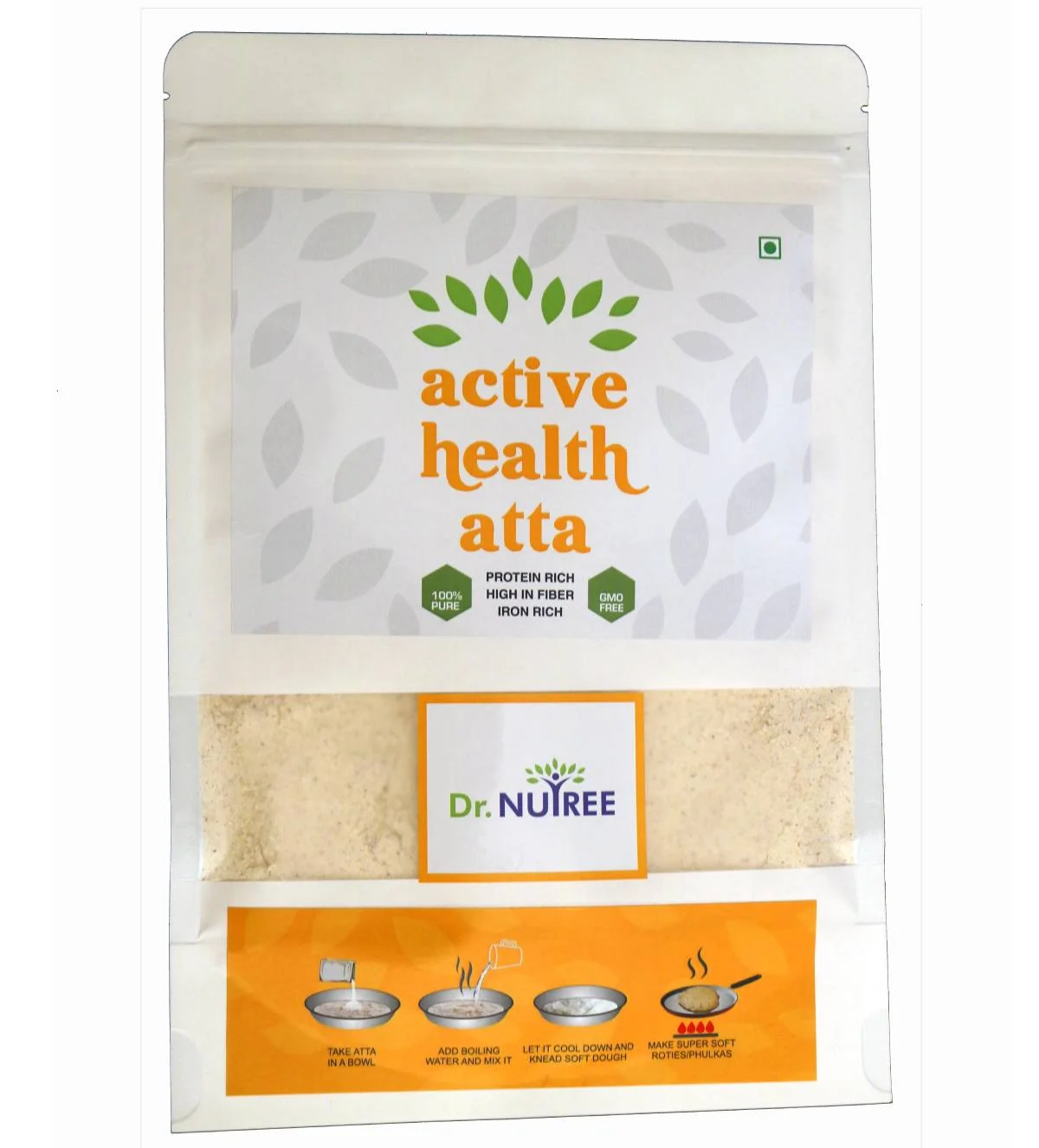 Dr.Nutree Activa Health Atta 200 Gms view 2