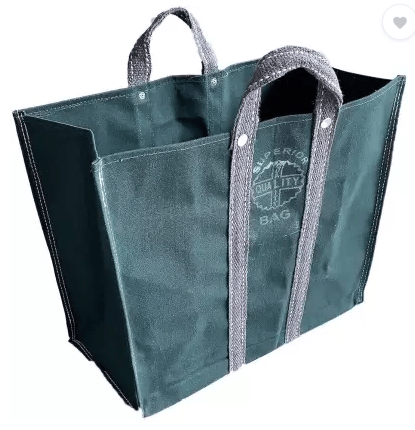 AMEYSON Heavy Duty Super Strong Grocery Shopping Bag vegetable bags - Reusable Washable Grocery Bags (Green Grocery Bag (Green)