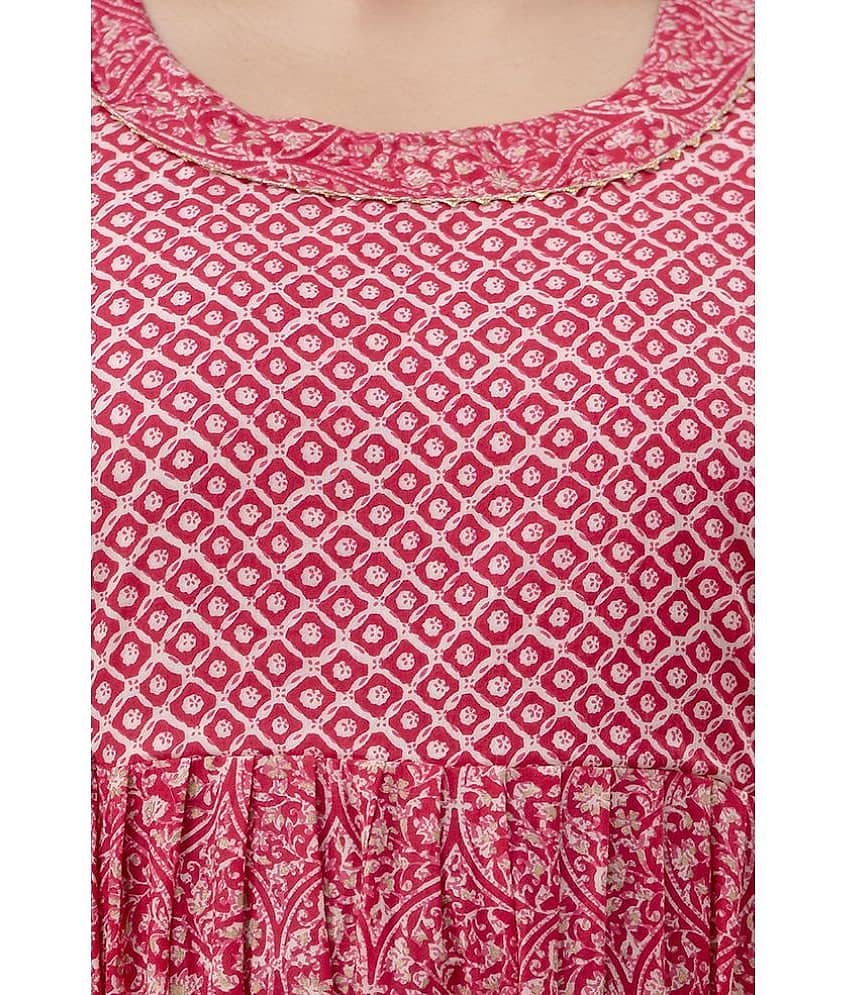 Nevisha Style Multi Color Cotton Maternity Kurta Pack of 2 view 2