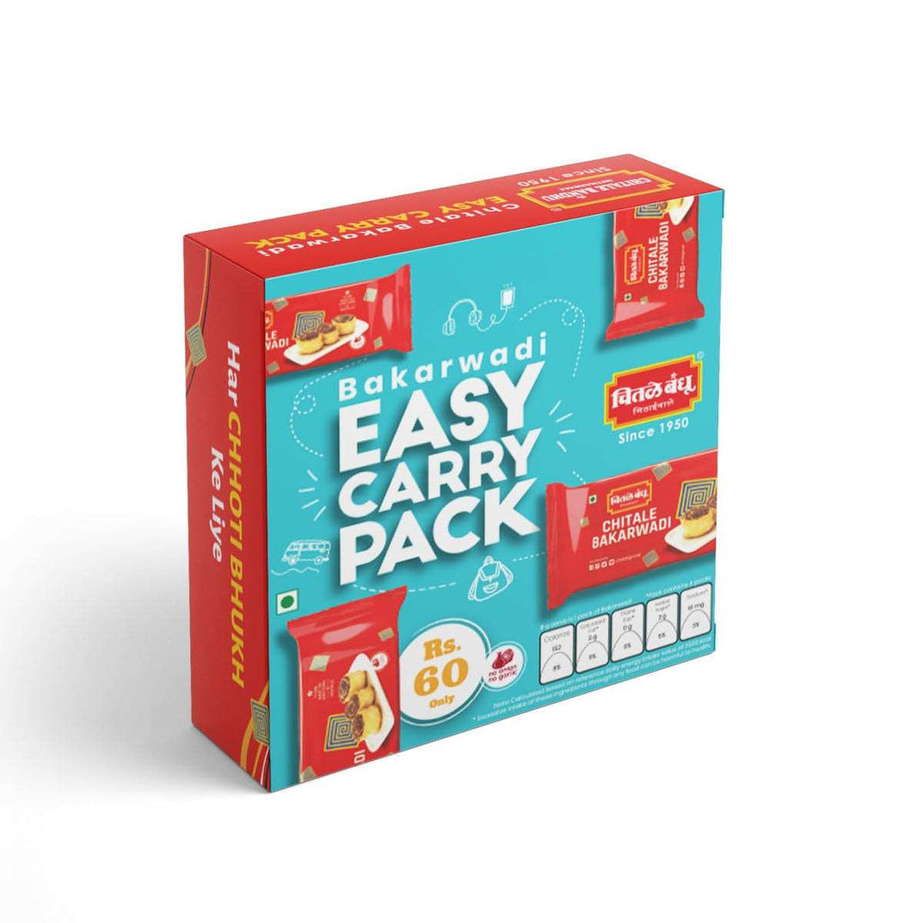 Bakarwadi Easy Carry, Pack of 4