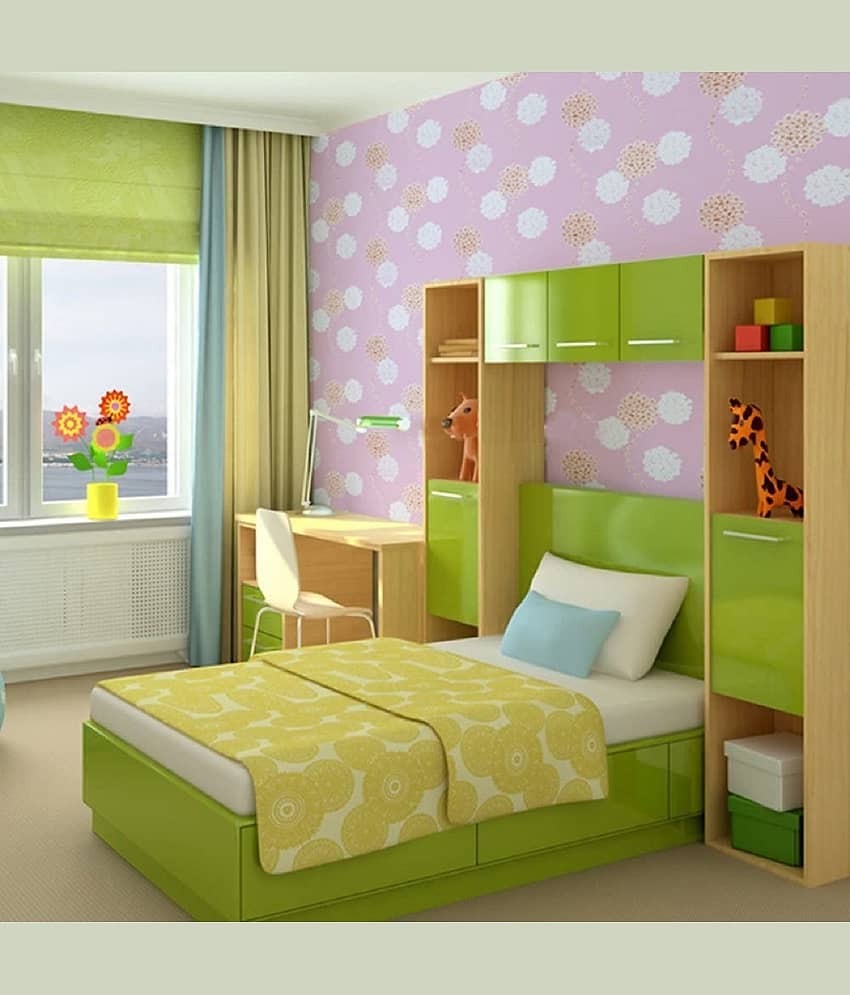 LAAYO - Floral Wallpaper ( 45 x 500 ) cm ( Pack of 1 ) view 2