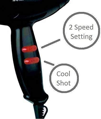 NOVA-NV 1800w Hair Dryer 6130 view 2