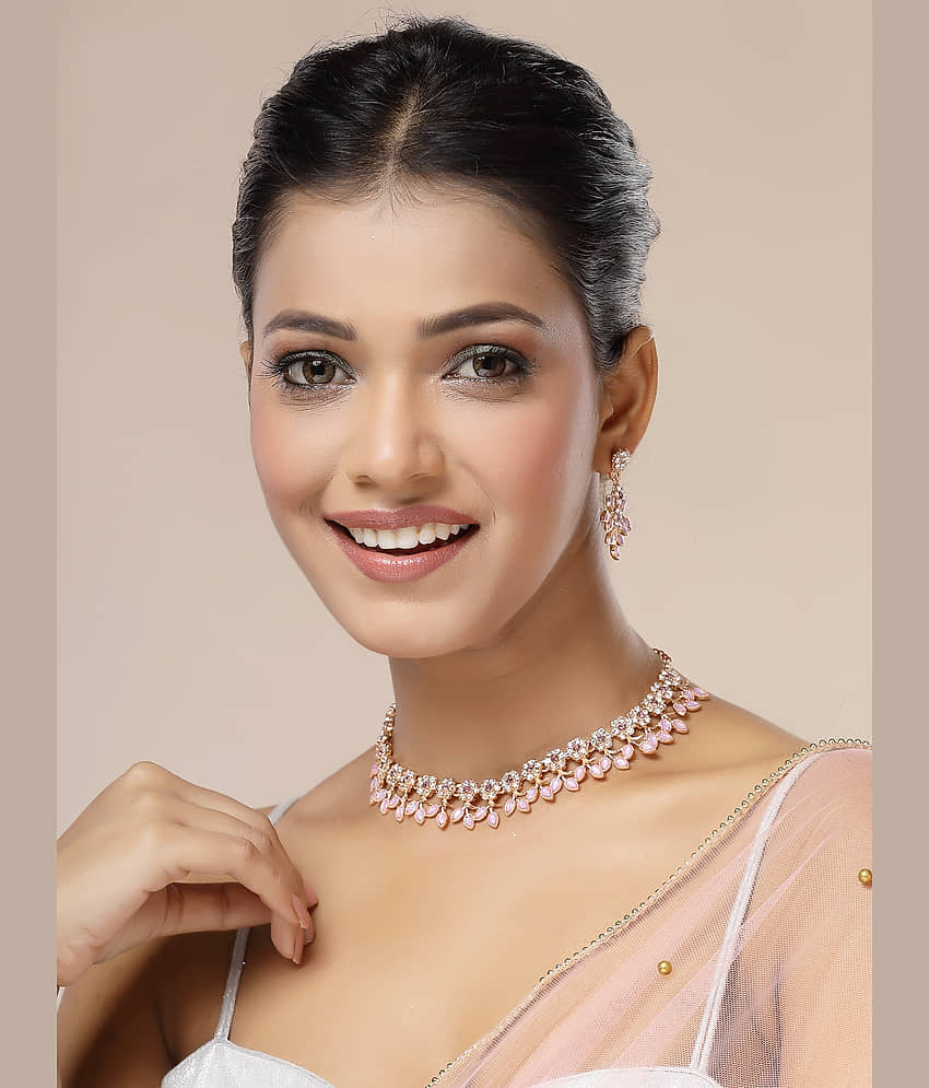 Sukkhi Green Alloy Necklace Set ( Pack of 1 ) view 2