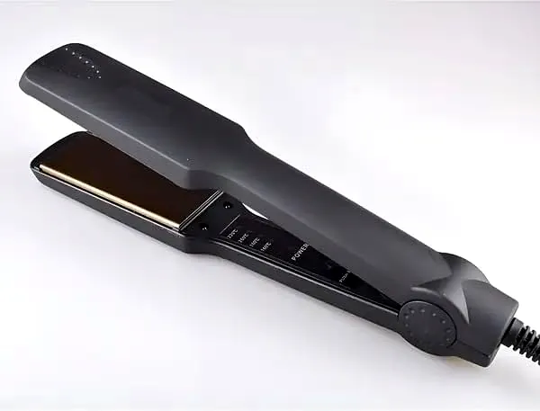 KM-329 Hair Straightener | Professional Ceramic Flat Iron with Adjustable Temperature | Quick Heating & Smooth Styling for Women and Girls by Ruhi Import Store