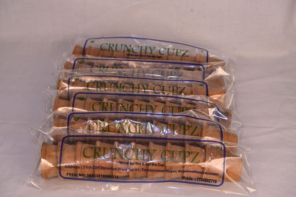 Pack of 10 Crunchy Tea Cups view 2