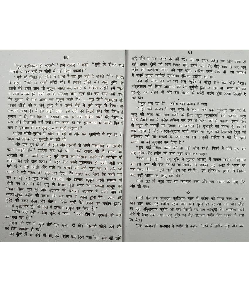 Hijaz Ki Aandhi Hindi Novel Islamic History of Iran view 2