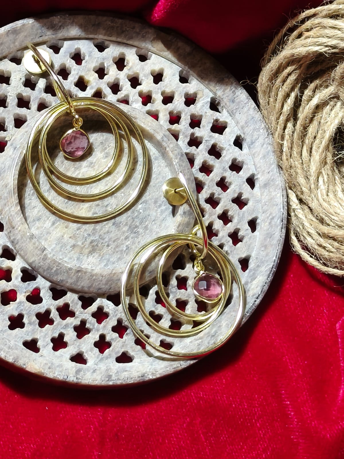 Earring 6cm*3.7cm view 2