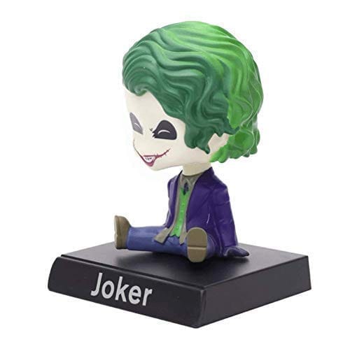 Joker Action Figure Limited Edition Bobblehead for Car Desk with Mobile Holder view 2