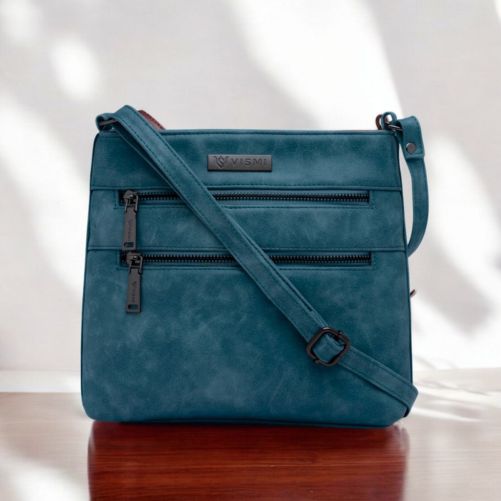 VISMIINTREND Sling Bag for Women | Crossbody Messenger Bag | Pu Leather Stylish Shoulder Bag | Water Resistant Adjustable Strap view 2
