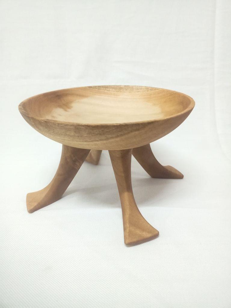 Naga Traditional Wooden Plate view 2