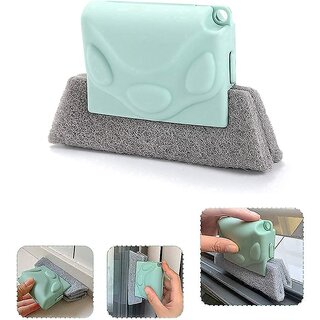Window Track Cleaner, Corner Crevice Cleaning Brushes for Sliding Door/Shutter/Car Vents/ Keyboards (Combo 2 PCS) view 2