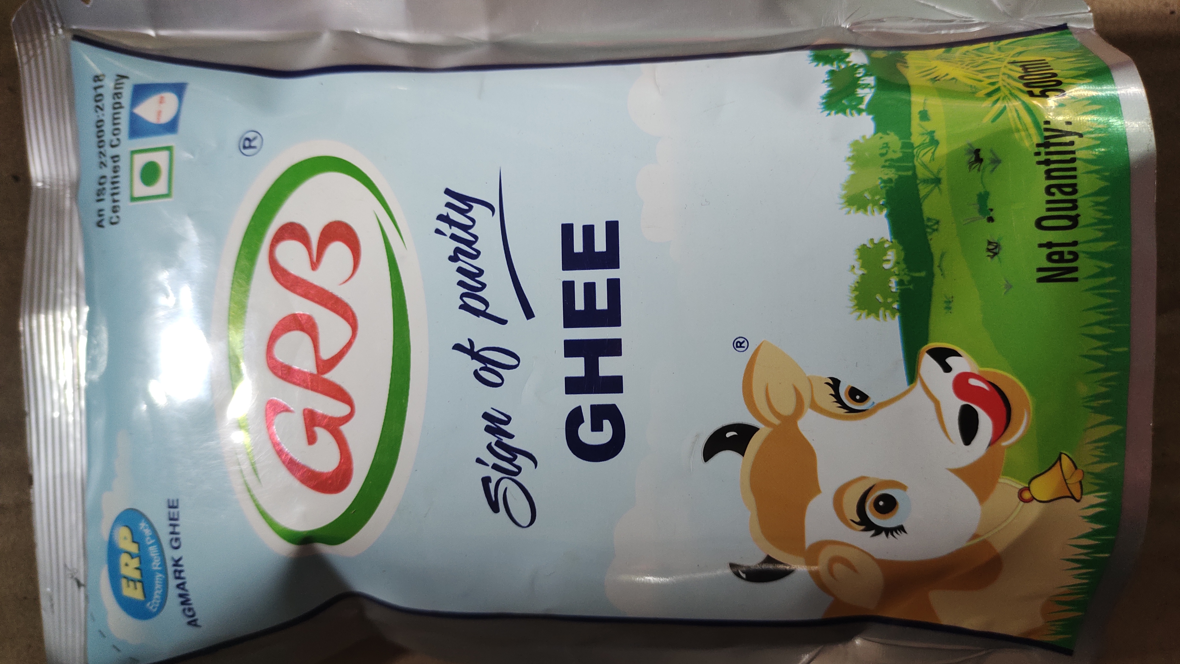 Grb ghee pouch