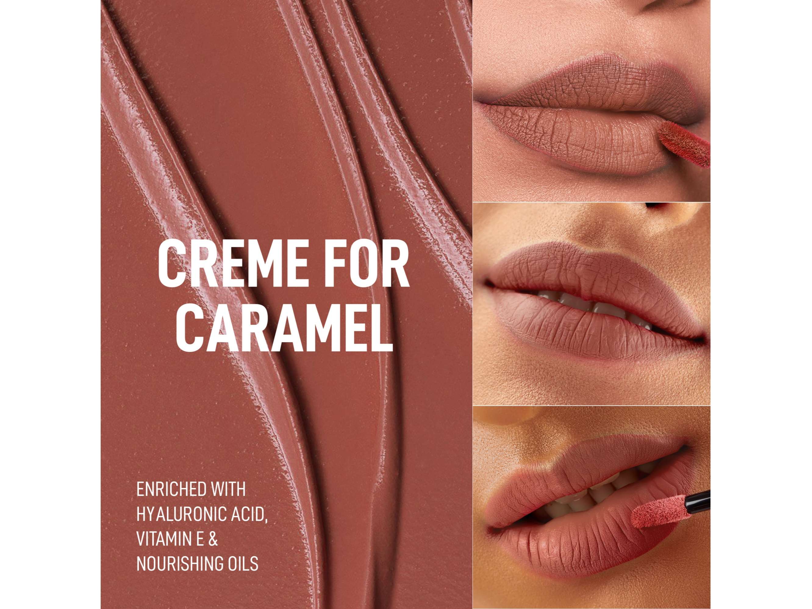 RENEE Stay With Me Liquid Lipstick - 07 Creme of Caramel view 2